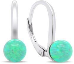 Brilio Silver Bájos ezüst fülbevaló szintetikus opálokkal EA387WG