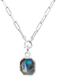 Decadorn Bájos nyaklánc labradorit ásvánnyal + ezüst lánc ingyen