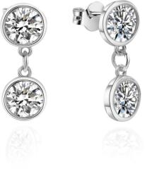 Beneto Ragyogó ezüst fülbevaló cirkónium kövekkel TAGUP2715