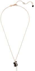 Swarovski Luxus bronz nyaklánc kristályokkal Iconic Swan 5678045