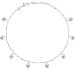 Brilio Silver Elegáns ezüst karkötő cirkónium kövekkel BRC70W