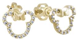 Soliter Brilio Csillogó sárga arany fülbevaló Minnie Mouse 239 001 01130