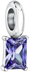 Morellato Acél medál lila cirkónium kővel Drops SCZ1295