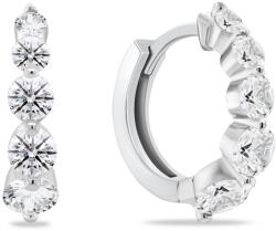 Brilio Silver Gyengéd ezüst karika fülbevaló EA956W