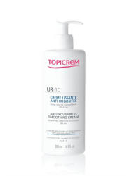 Topicrem Testápoló krém durva és száraz bőrre UR10 (Anti Roughness Smoothing Cream) 500 ml