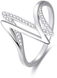 Beneto Ezüst gyűrű cirkónium kővel AGG143 62 mm