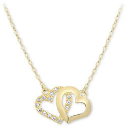 Soliter Brilio Romantikus szívekkel összekötött nyaklánc 279 001 00096