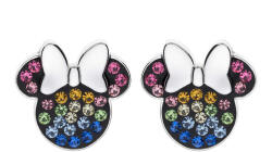 Disney Játékos ezüst fülbevaló Minnie Mouse E903207SRML