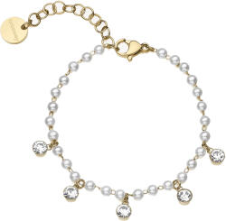 Brosway Gyöngy aranyozott karkötő Chant BAH88