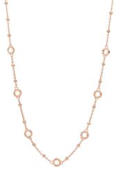 Rosato Divatos bronz nyaklánc karikákkal medálokra Storie RZC011