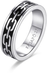 S'Agapõ S`Agap? Masszív acél férfi gyűrű Ripple SRP37 61 mm