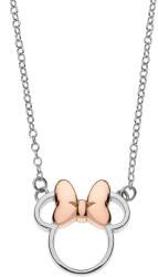 Disney Csodálatos ezüst bicolor nyaklánc Minnie Mouse N900521TL-16