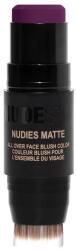 Nudestix Szem-, arc- és ajak stick Nudies Matte (All Over Face Blush Color) 7 g Moodie Blu