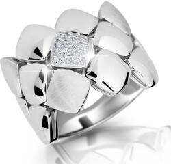 Modesi Egyedi tervezésű ezüst gyűrű M13045 56 mm