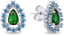 Brilio Silver Bámulatos ezüst fülbevaló cirkónium kővel EA804W