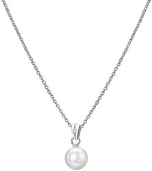 Hot Diamonds Bájos ezüst gyémánt és gyöngy nyaklánc Diamond Amulets DP895 (lánc, medál)