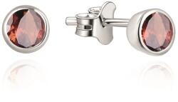 Beneto Exclusive Bájos ezüst fülbevaló gránát kővel GRAAGUP2716