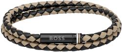 HUGO BOSS Modern bőr dupla karkötő 1580495 19 cm