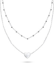 Brilio Silver Eredeti dupla ezüst nyaklánc NCL63W