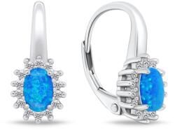 Brilio Silver Gyönyörű ezüst fülbevaló szintetikus opálokkal EA933WB