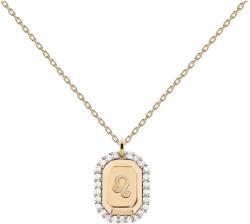 PDPAOLA Eredeti aranyozott nyaklánc Oroszlán LEO CO01-572-U (lánc, medál)