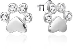 Agato Ezüst fülbevaló Mancsok cirkónium kövekkel AGT-E224PW