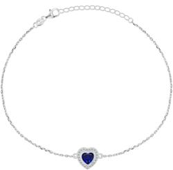 Brilio Silver Romantikus ezüst karkötő cirkónium kövekkel BR23WB