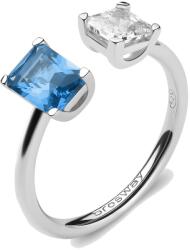 Brosway Elegáns nyitott gyűrű cirkónium kövekkel FFB09 M (53 - 55 mm)