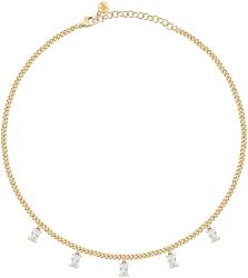 Morellato Elegáns aranyozott nyaklánc medálokkal Baguette SAVP01