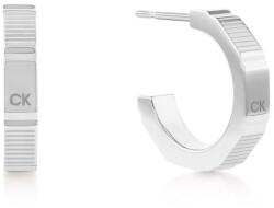 Calvin Klein Stílusos acél karika fülbevaló Essential 35000518