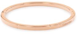 Calvin Klein Merev bronz karkötő Soft Squares 35000456