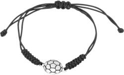 Troli Fekete zsinór karkötő Futball-labda