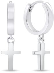 Brilio Silver Ezüst karika fülbevaló Kereszt EA735W