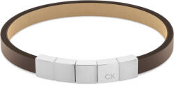 Calvin Klein Divatos bőr karkötő Architectural Lines 35000490