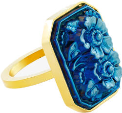 Preciosa Eredeti aranyozott gyűrű cseh kristállyal Venice 7461Y67 53 mm