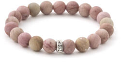 Agato Beneto Gyöngy karkötő rodokrozit kőből MINK11/17