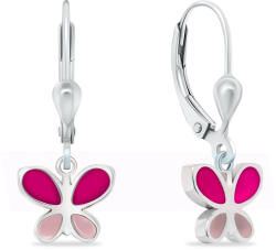 Brilio Silver Bájos ezüst fülbevaló Pillangók EA1003W