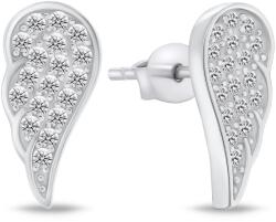 Brilio Silver Gyengéd ezüst fülbevaló Angyalszárny EA743W