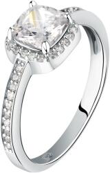 Morellato Csillogó ezüst gyűrű cirkónium kövekkel Tesori SAIW1150 56 mm