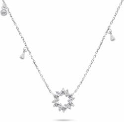 Brilio Silver Gyönyörű ezüst nyaklánc cirkónium kövekkel NCL92W