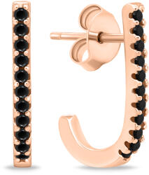 Brilio Silver Eredeti bronz fülbevaló cirkónium kövekkel EA618RBC