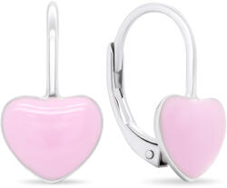 Brilio Silver Gyönyörű ezüst fülbevaló Szív EA445WP