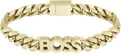 HUGO BOSS Divatos, aranyozott karkötő, Boss 1580505 19 cm