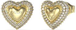 Guess Romantikus aranyozott fülbevaló Szívek Beloved JUBE05020JWYGT/U