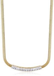 Brosway Szép aranyozott nyaklánc átlátszó cirkónium kövekkel Desideri BEIN017