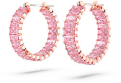 Swarovski Aranyozott karika fülbevaló cirkónium kövekkel Matrix 5657726