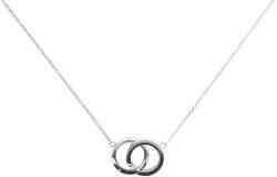Vuch Stílusos acél nyaklánc karikákkal Silver Laima