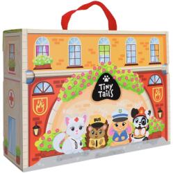Trefl Set de joacă Trefl Tiny Tails - Orașul animalelor (61816) Figurina