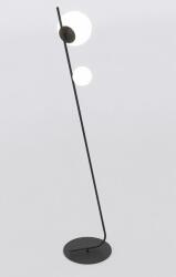 Emibig Tatu lampă de podea 2x8 W negru 1504/LP2 (1504LP2)