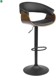  Elegáns Bárszék Fekete Eco-bőr Kárpittal. NEVADA (ME.NEVADA/CZ/O/DG/E/H)